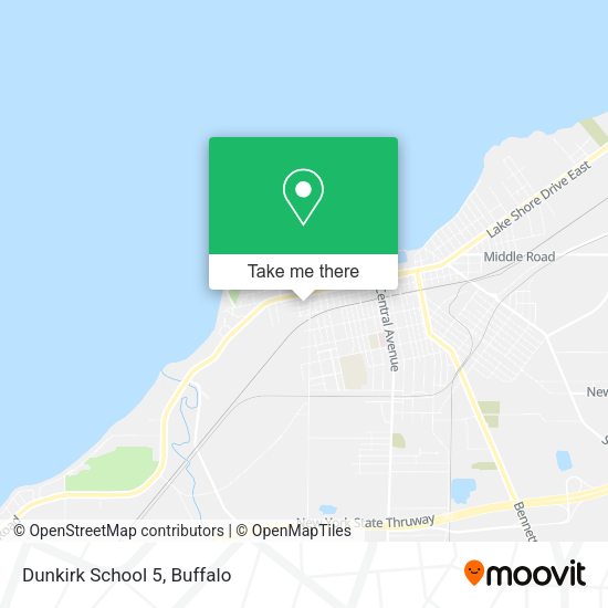 Mapa de Dunkirk School 5