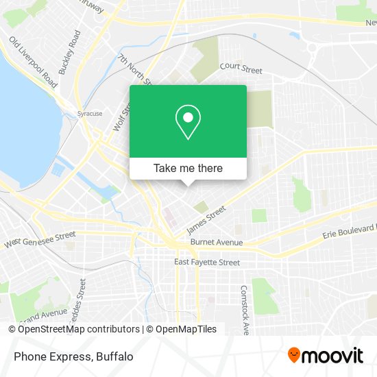 Mapa de Phone Express