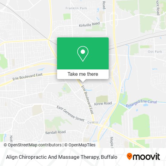 Mapa de Align Chiropractic And Massage Therapy