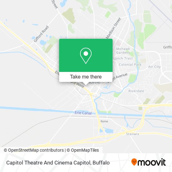 Capitol Theatre And Cinema Capitol map