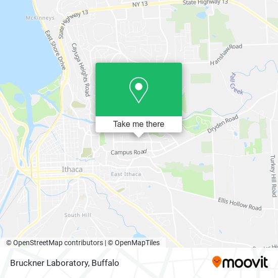 Bruckner Laboratory map