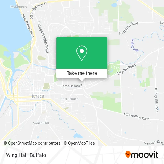 Wing Hall map