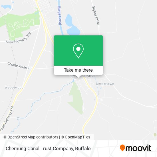 Mapa de Chemung Canal Trust Company