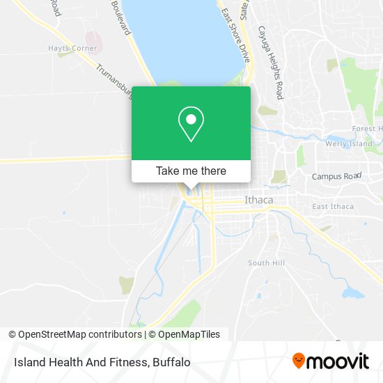 Island Health And Fitness map