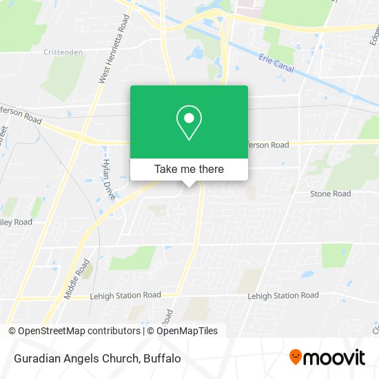 Mapa de Guradian Angels Church