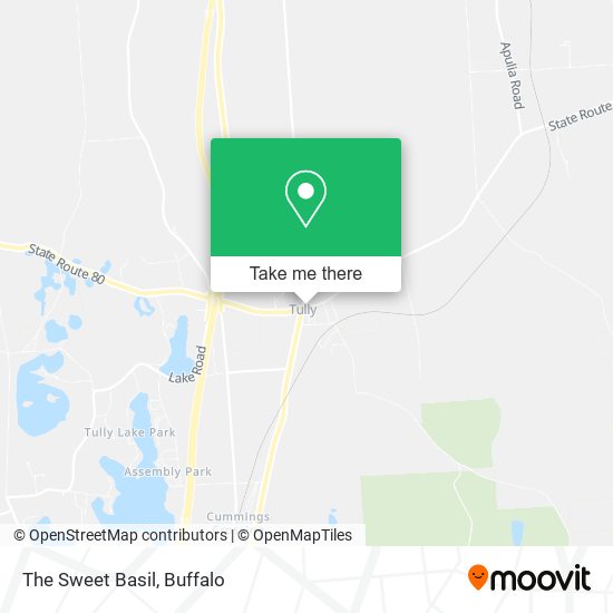 Mapa de The Sweet Basil