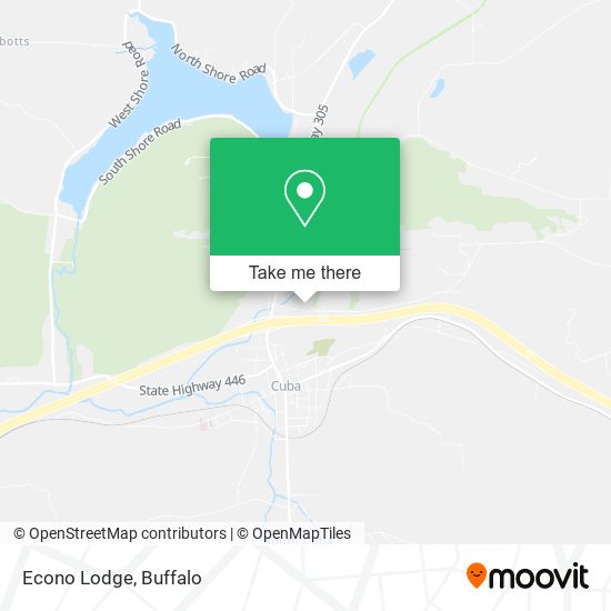 Econo Lodge map