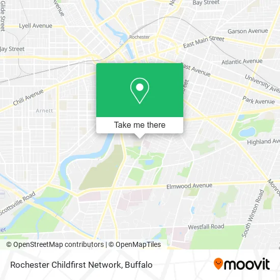 Rochester Childfirst Network map
