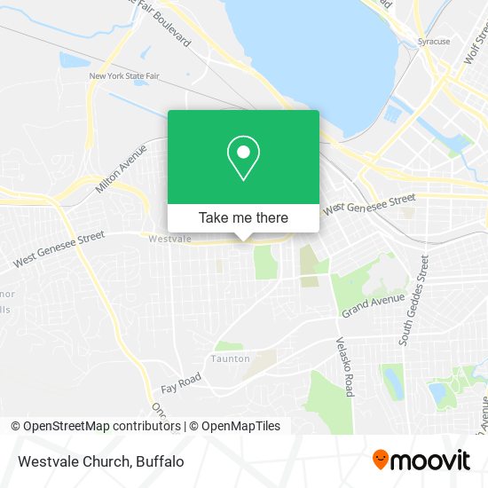 Westvale Church map