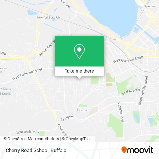 Cherry Road School map