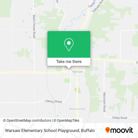 Warsaw Elementary School Playground map