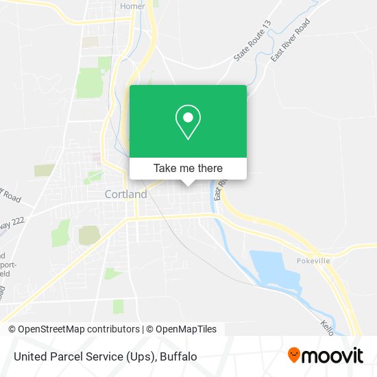 United Parcel Service (Ups) map