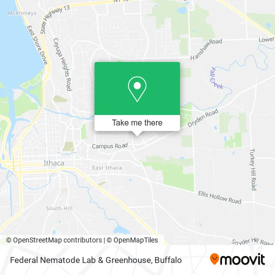 Mapa de Federal Nematode Lab & Greenhouse