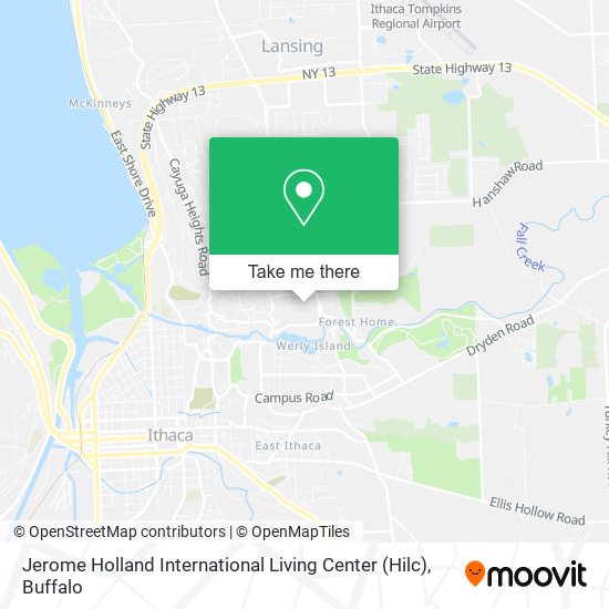 Jerome Holland International Living Center (Hilc) map