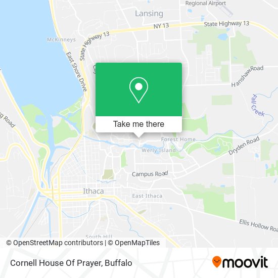 Cornell House Of Prayer map