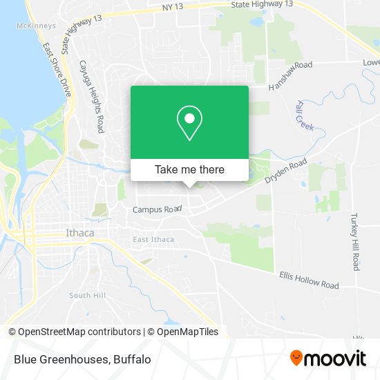 Mapa de Blue Greenhouses