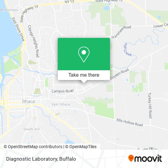 Mapa de Diagnostic Laboratory
