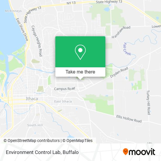 Mapa de Environment Control Lab