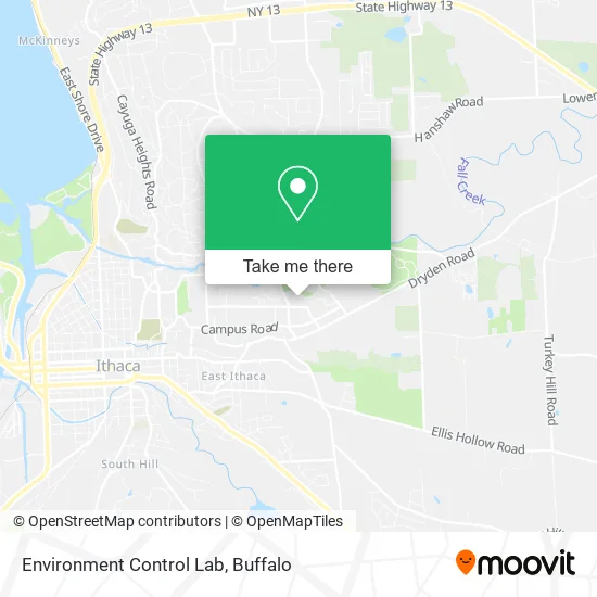 Mapa de Environment Control Lab
