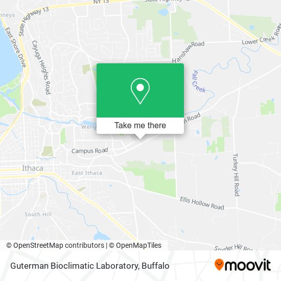 Guterman Bioclimatic Laboratory map