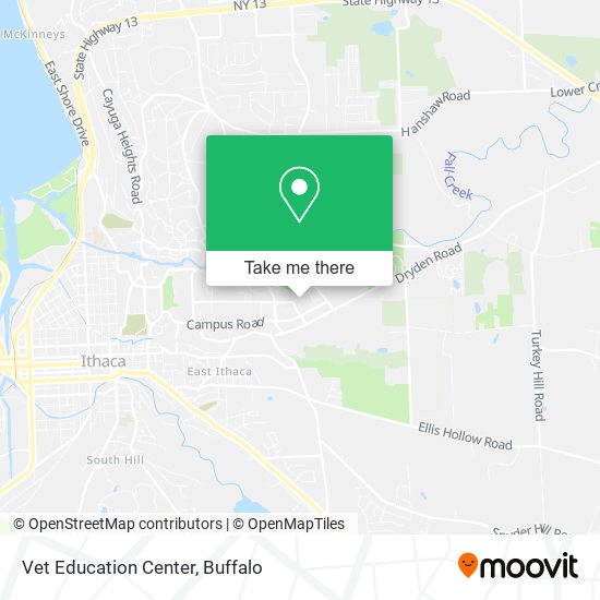 Mapa de Vet Education Center