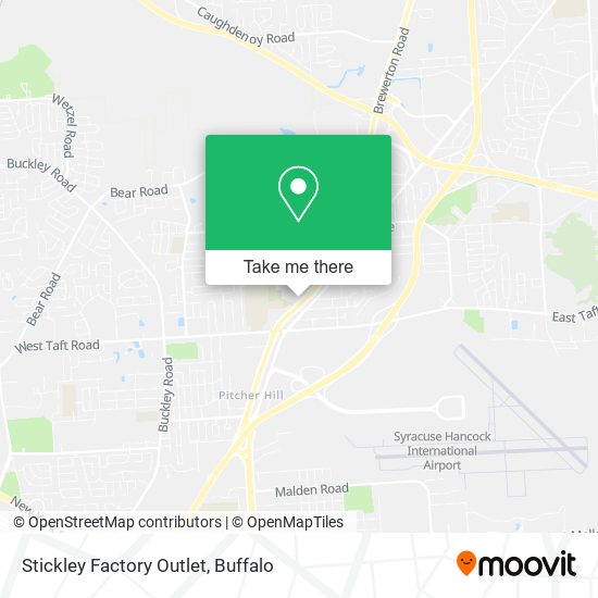 Mapa de Stickley Factory Outlet