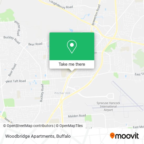 Woodbridge Apartments map