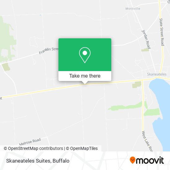 Mapa de Skaneateles Suites