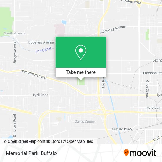 Mapa de Memorial Park