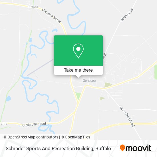 Schrader Sports And Recreation Building map