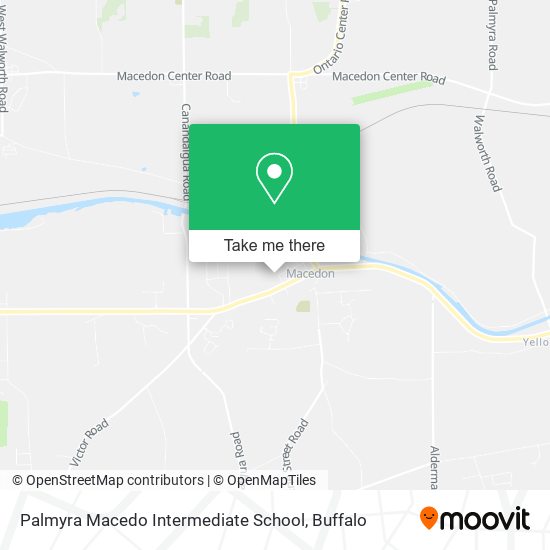 Mapa de Palmyra Macedo Intermediate School