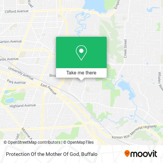 Protection Of the Mother Of God map