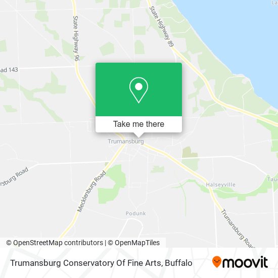 Trumansburg Conservatory Of Fine Arts map