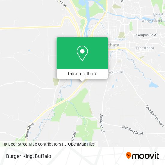 Mapa de Burger King