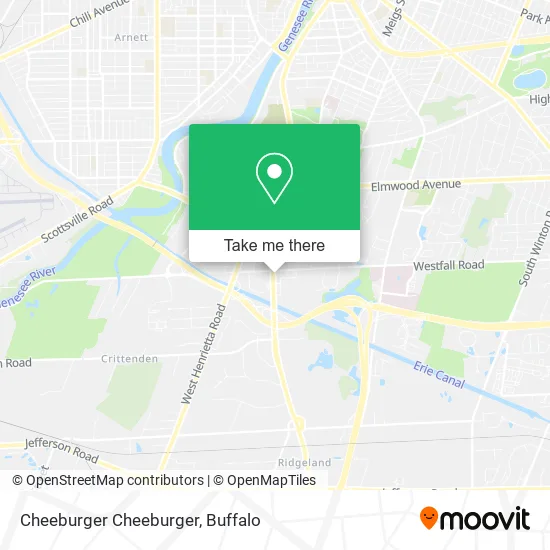 Cheeburger Cheeburger map
