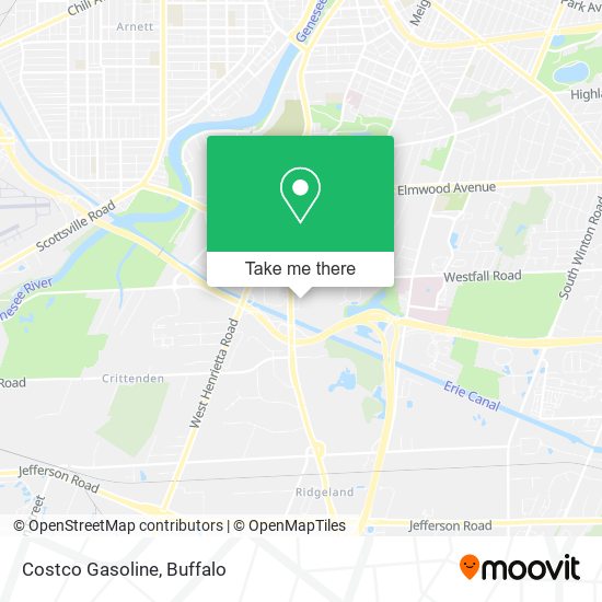 Mapa de Costco Gasoline