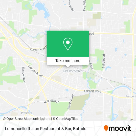 Lemoncello Italian Restaurant & Bar map