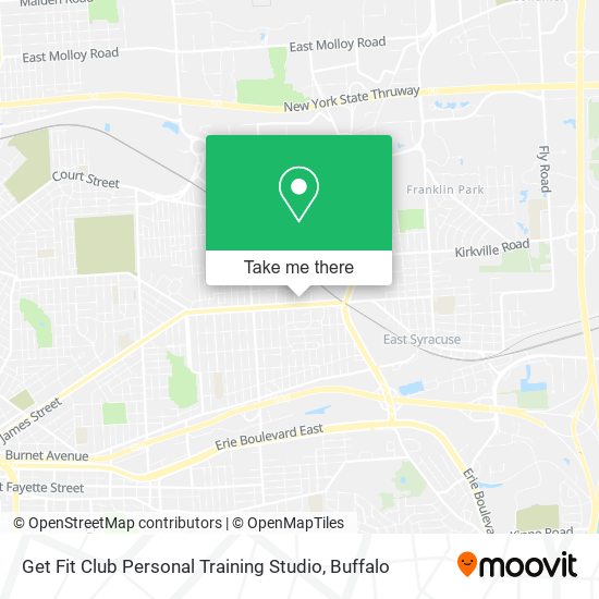 Get Fit Club Personal Training Studio map