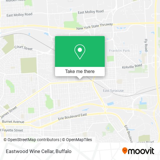 Eastwood Wine Cellar map