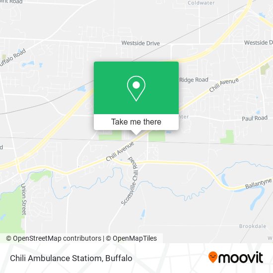 Mapa de Chili Ambulance Statiom