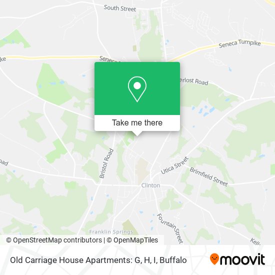 Old Carriage House Apartments: G, H, I map