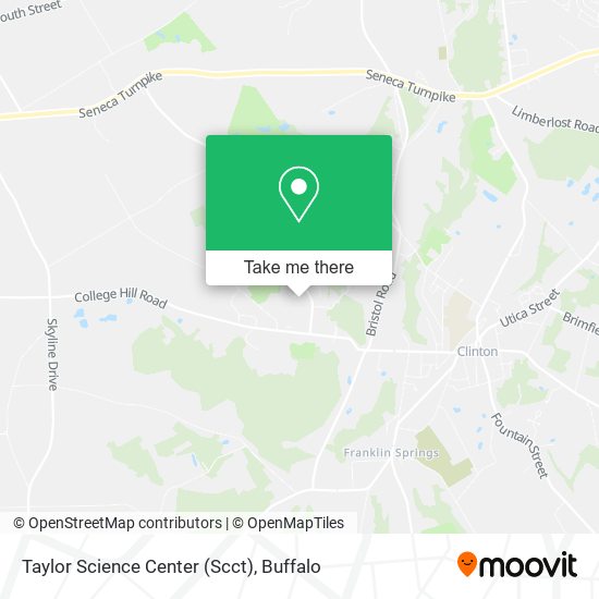 Mapa de Taylor Science Center (Scct)