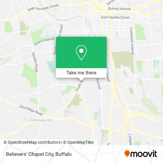 Believers' Chapel City map