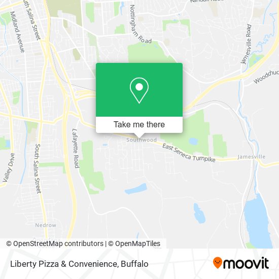 Liberty Pizza & Convenience map