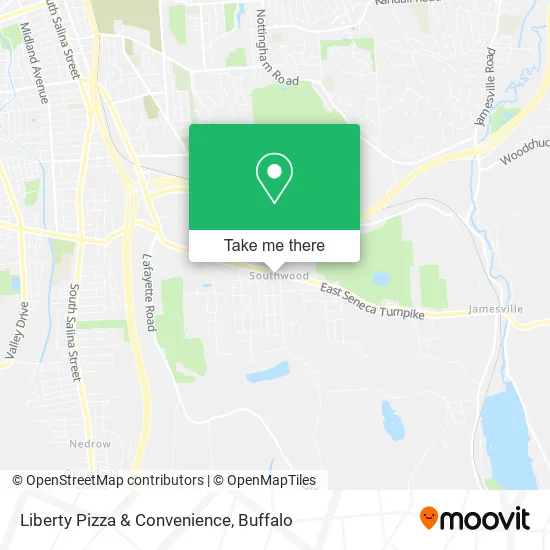 Liberty Pizza & Convenience map