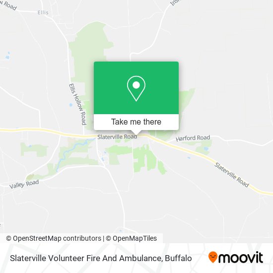Slaterville Volunteer Fire And Ambulance map