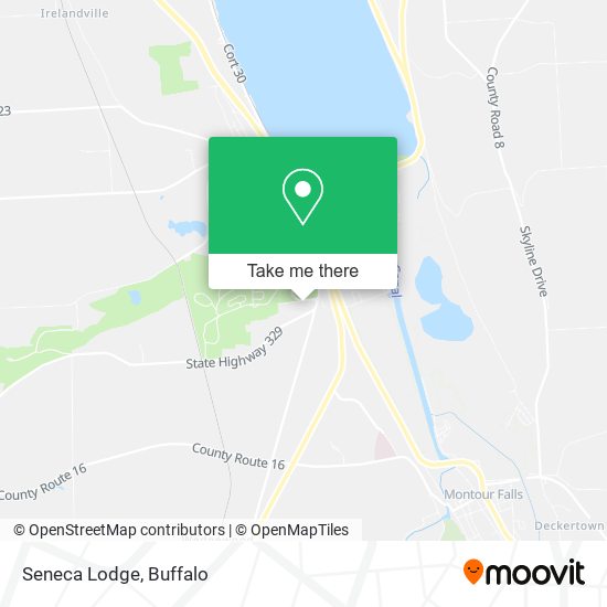Mapa de Seneca Lodge