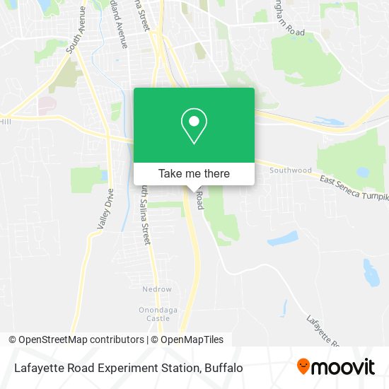 Mapa de Lafayette Road Experiment Station