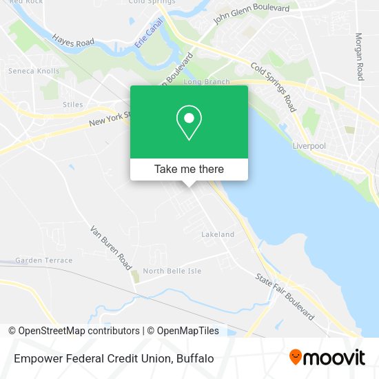 Mapa de Empower Federal Credit Union