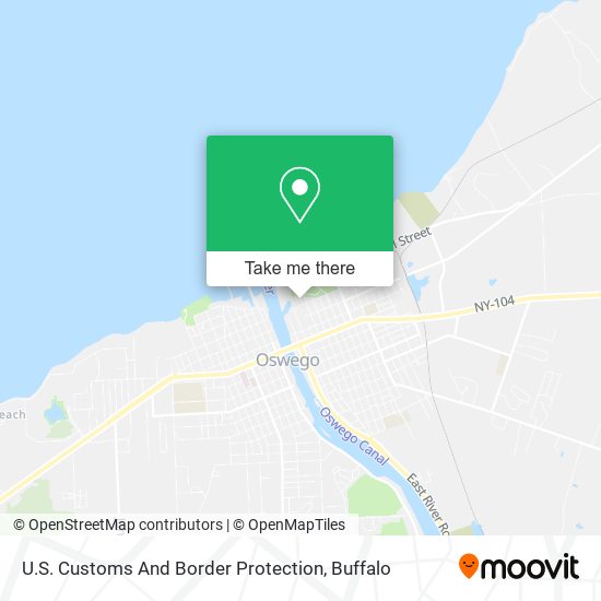 Mapa de U.S. Customs And Border Protection